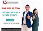 Flexible and Affordable Web Design in West Delhi: Chahar Technologies