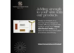 Adding strength to your skin with our products 